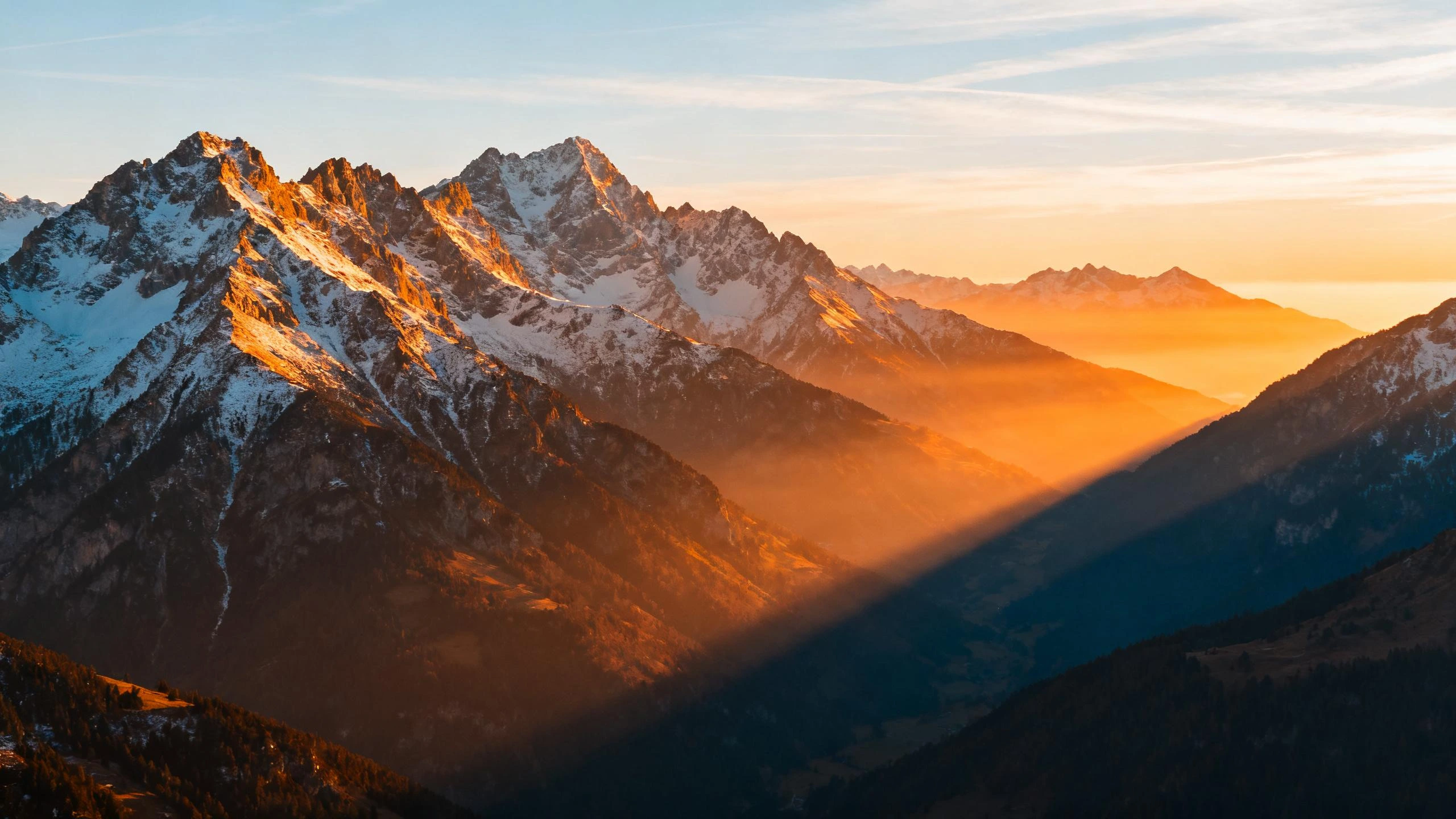 Golden Hour Landscape - AI generated landscape by Bitdance AI