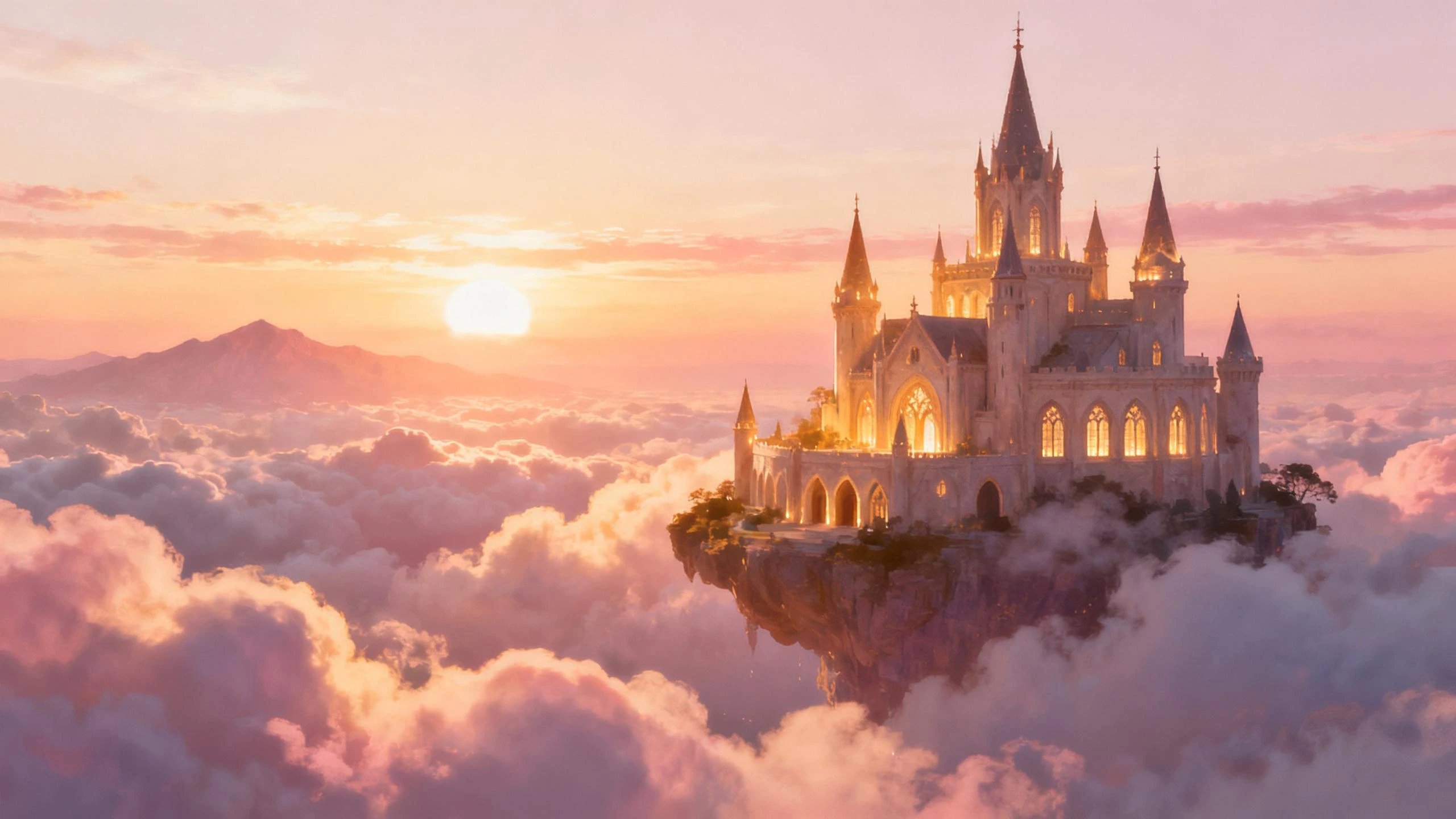 Fantasy Landscape - AI generated landscape by Bitdance AI